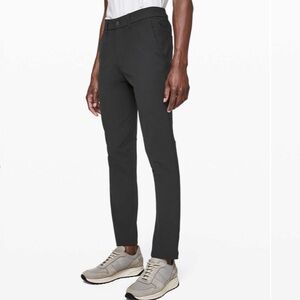 lululemon athletica Commission Pant Slim Warpstreme 28” Obsidian Size 34